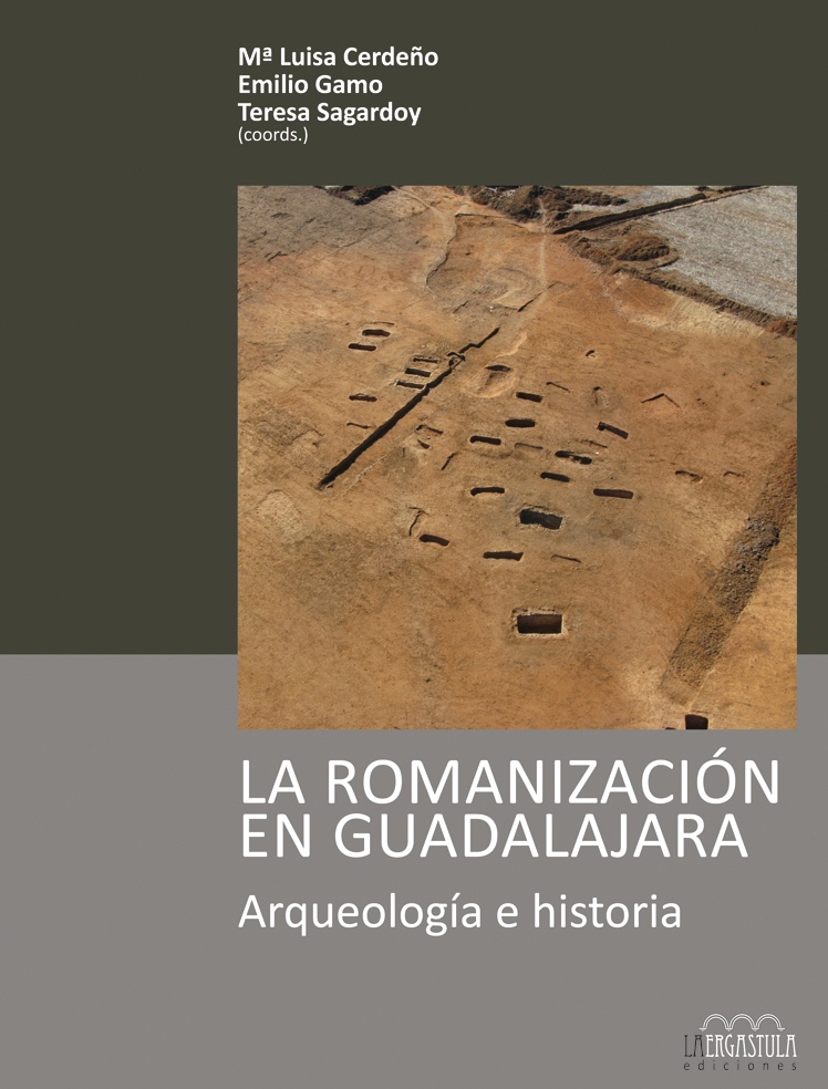 Portada libro La romanización en Guadalajara. Arqueología e historia